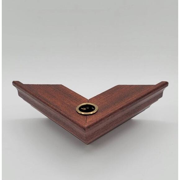 Home Interiors Wooden Wall 2 Corner Candle Holders Homco - Picture 9 of 11